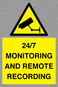 24/7 MONITORING AND REMOTE RECORDING